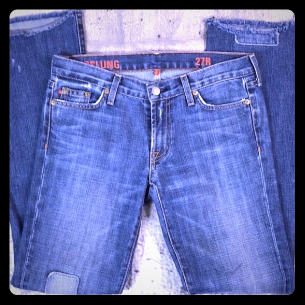 J. Crew Blue Boot Cut Jeans